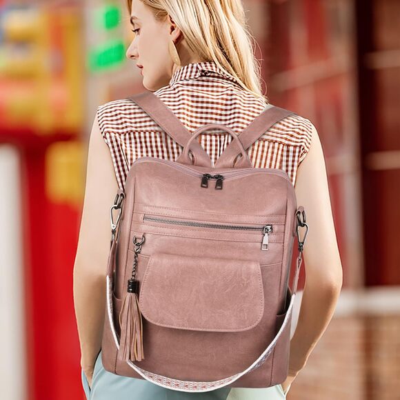 armani mini backpack Exchange Liz Pebble S imitation leather black Designed for daily commutes and city exploration ARMANI EXCHANGE Black Men's Backpacks